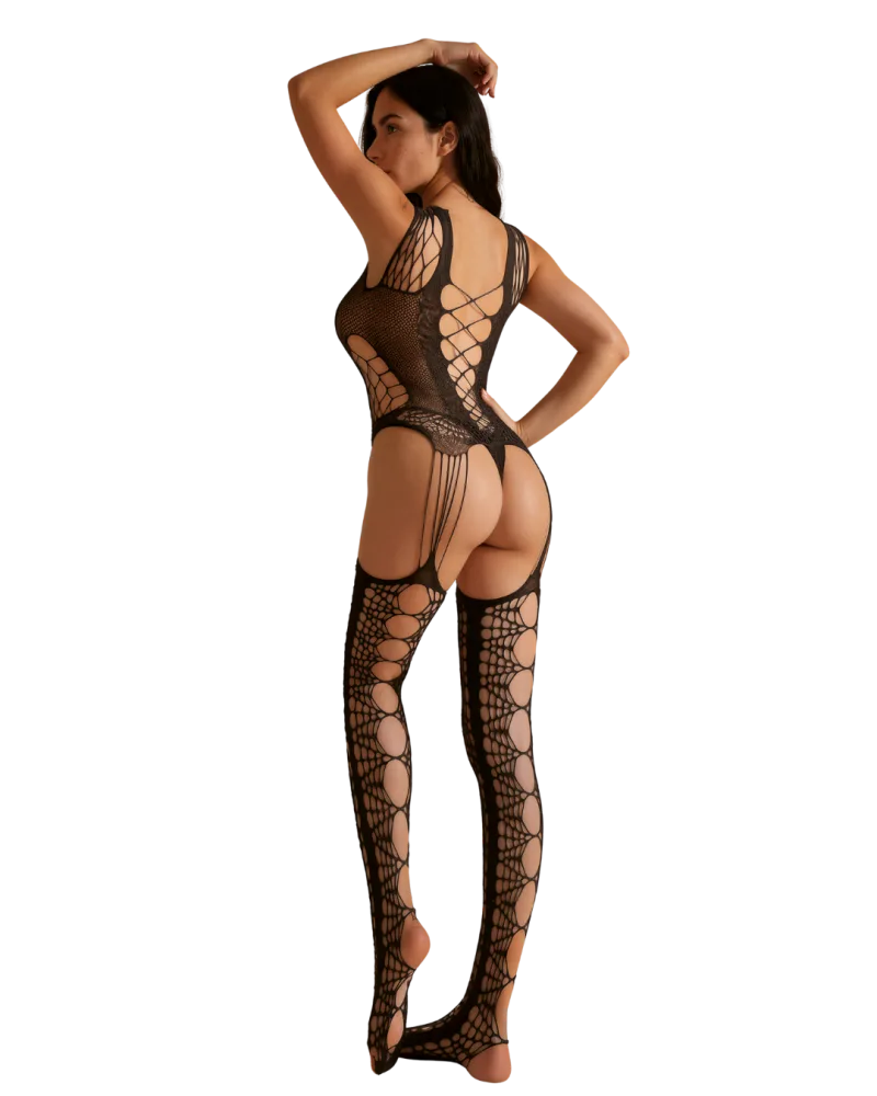 Diamond Cross Bodystocking